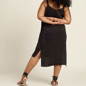 Universal Standard Kara Luxe satin slip dress